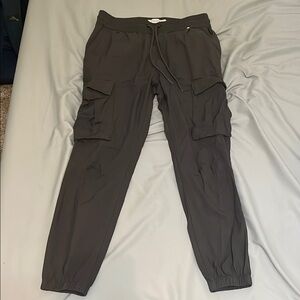 PacSun Black Cargo Pants with Relaxed Fit